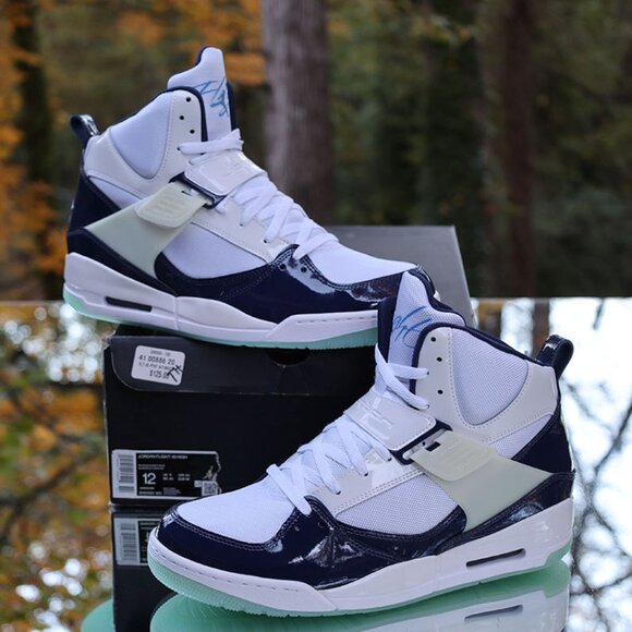 Air Jordan Flight 45 High Midnight Navy - Picture 1 of 15